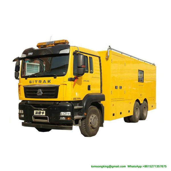 SITRAK Emergency Accident Rescue Vehicles On-site rescue and repair of various accidents
