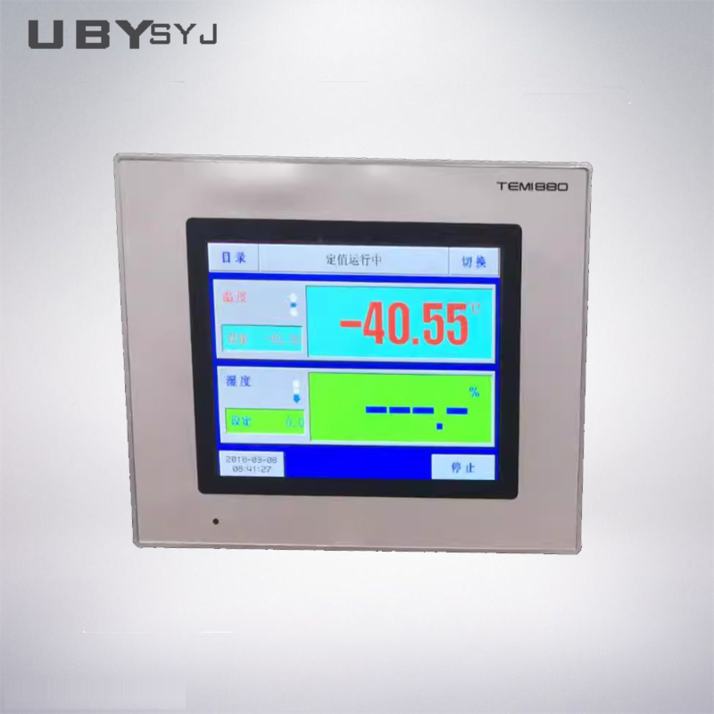 TEMI880 Programmable Temperature Humidity Controller with 5.7-inch Touch Screen and ±0.2℃ Accuracy for Environmental Test Chambers