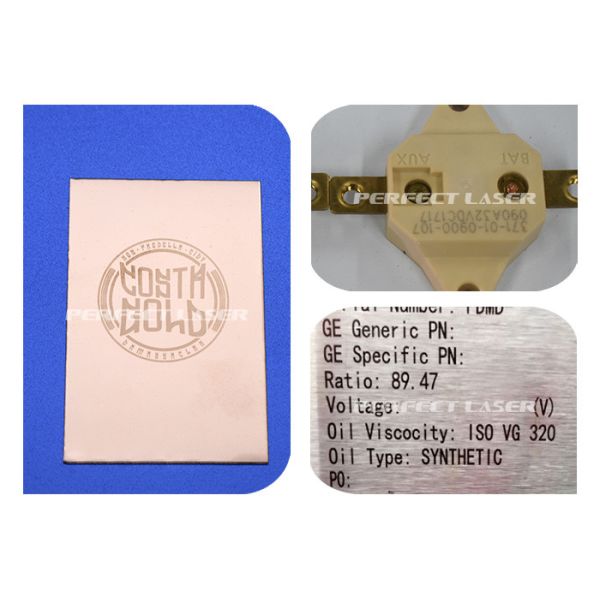 Metal plastics 10nm 7000mm/s 20W high efficiency Desktop Laser Engraving Machine