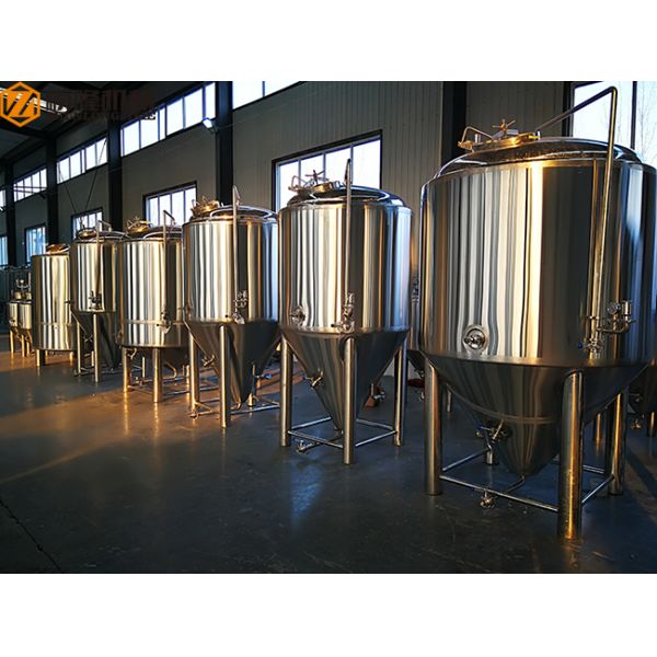 10HL Brewhouse Equipment Electricity / Steam / Gas Heating For Beer Brewing