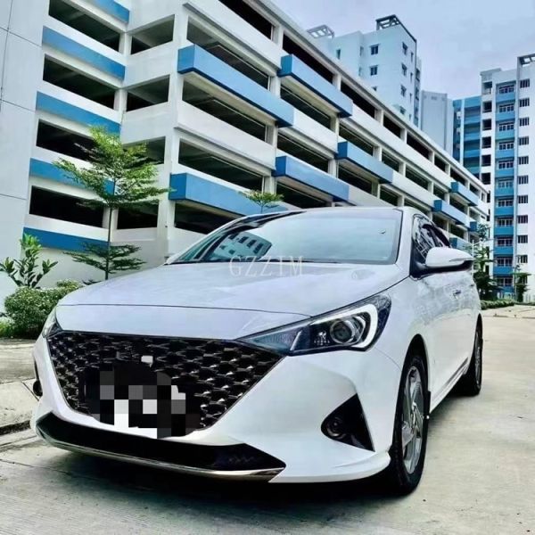 Автомобильный светодиодный светодиод Дневной светодиод для Hyundai Accent Verna Solaris 2020-2021