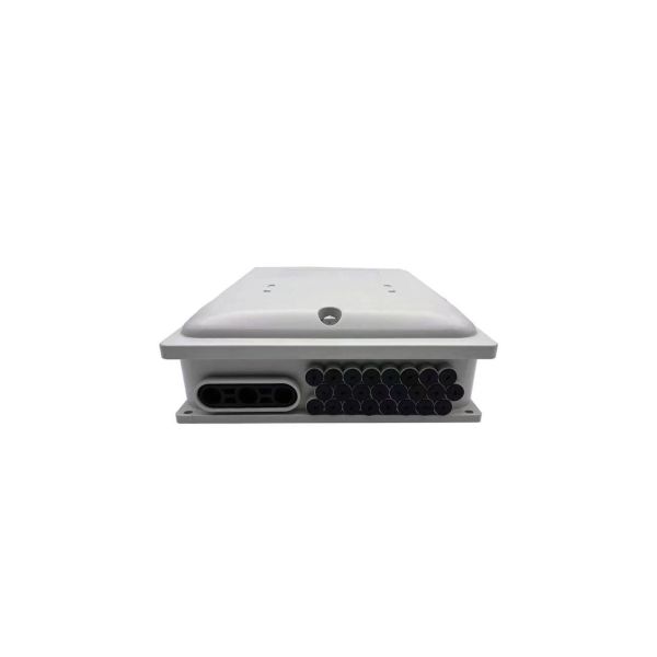 Fiber Optic Equipment FTTH Product Waterproof 24 Core Terminal White Box IP65 Wall Method