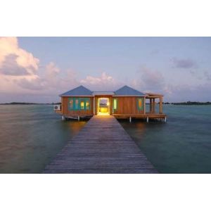Light Gauge Steel Frame Prefab Modular Home Overwater Bungalow Holiday Resort Hotel Villa