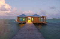 Maison modulaire sur l' eau Bungalow Hôtel: kits de maison préfabriqués en acier léger