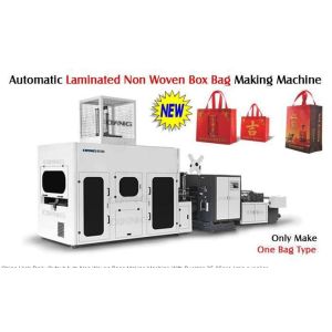 New Design Non Woven Box Bag Making Machine