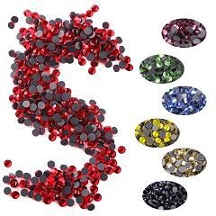 AB Cristal Rhinestone No Hot Fix Negro AB Rhinestone Cry...