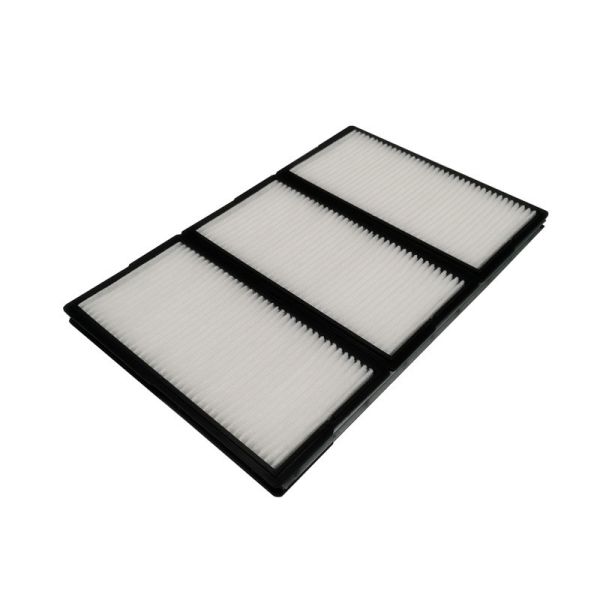 Filtro de maquinaria de construcción rectangular no tejida para filtros industriales KOMATSU