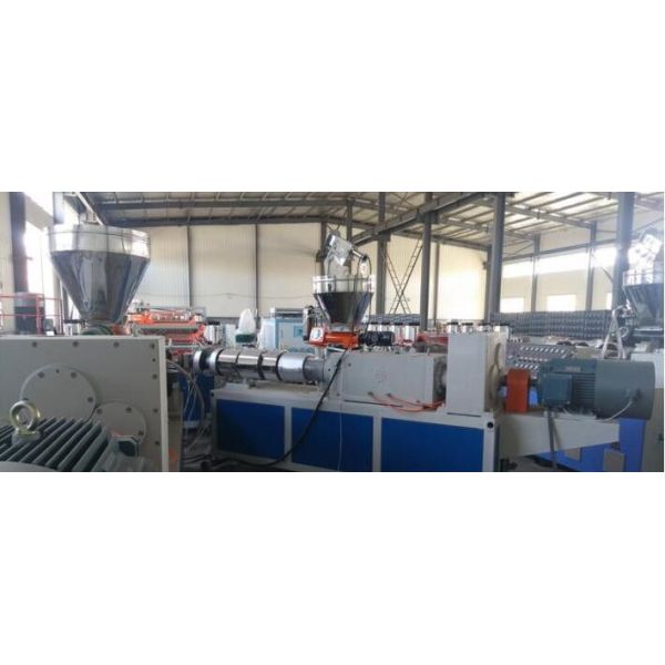 3 Layer WPC Construction Template Production Line / Construction Template Extruder