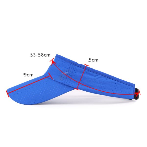 На открытом воздухе забрала Солнца гольфа женщин, регулируемый Хеадвеар забрала Солнца тенниса