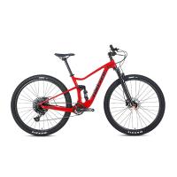 Mountain bike de pouco peso da fibra do carbono da suspensão de Daul com SRAM SX 12S