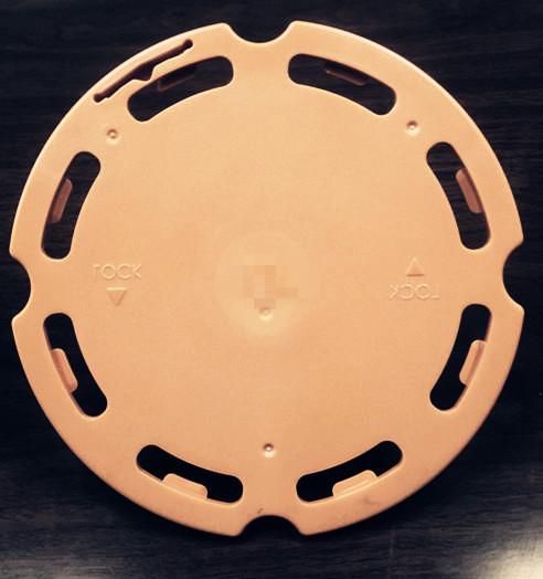 PEEK PPSU Top Cover Plastic Mould Parts Electric Appliance With High Temperature Materal