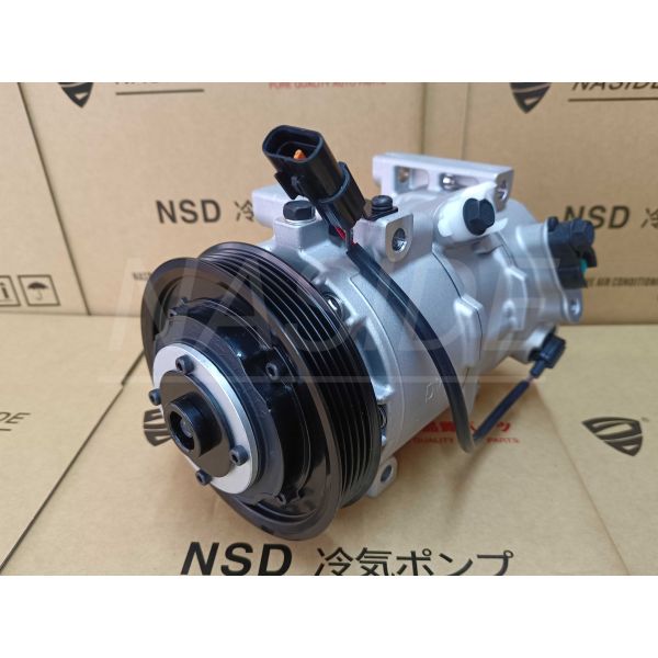 Auto AC Conditioning Compressor For Kia Hyundai 977011R900 DVE12 5PK 117MM P30013411