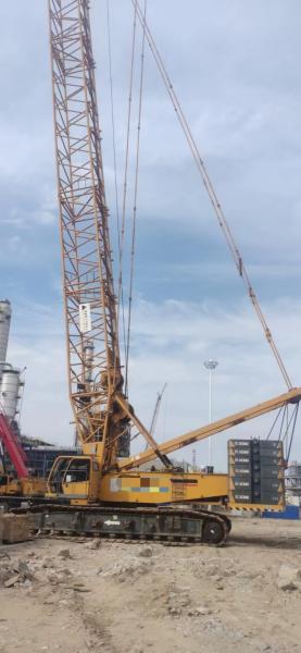 2017 XCMG 260T Old Crawler Crane For Lifting And Installation Operations