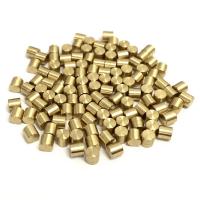 Pièces en laiton professionnelles de commande numérique par ordinateur sablant les pièces de rotation faites sur commande de commande numérique par ordinateur d'acier inoxydable