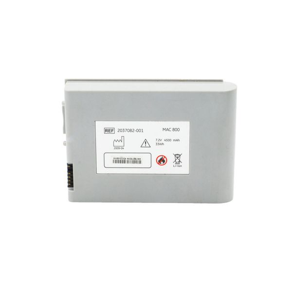 7.4 V Li Ion Battery ECG Replacement Battery , GE MAC 800 4500mAh Battery