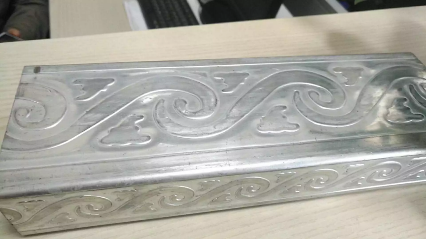 2.0mm Thickness Embossed Steel Pipe For Handrail