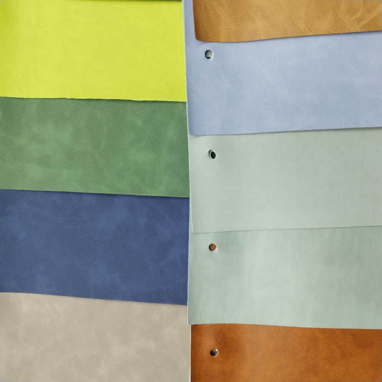 Retro Traditional Style with Competitive Prices Ready-made Products Pu Thermal Leather