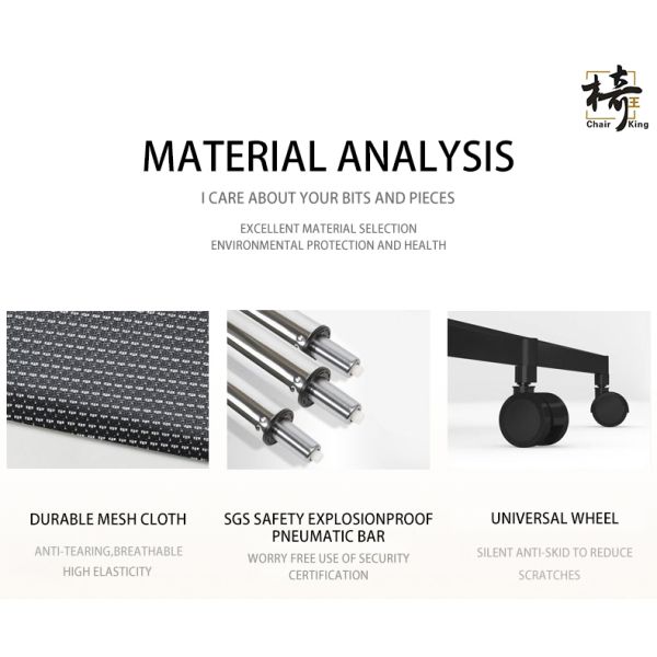 Luxury Staff High Back 3 In1 Office Ergonomic Desk Chair Adjustable