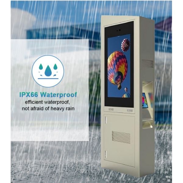 55 inch real-time monitoring outdoor lcd signage suitable for commercial districts