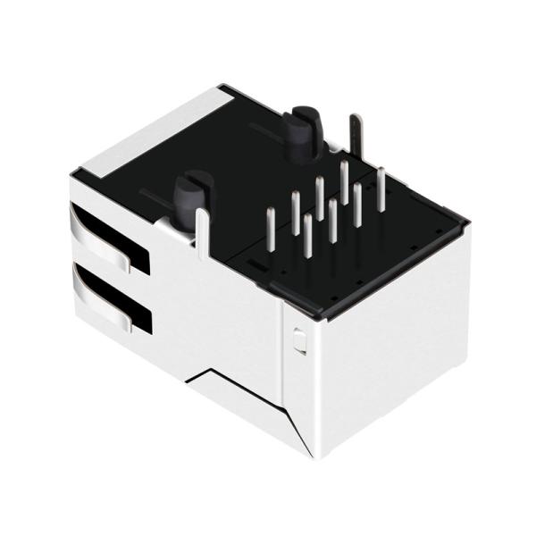 JXR1-0001NLT 100 Base-T Single Port Ethernet Magnetics RJ45 Modular Jacks