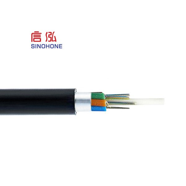 Water Blocking Yarn 96 Cores Fiber Reinforced Plastic Optical Cable Customized Length
