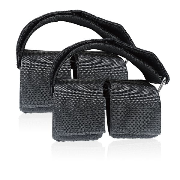 Adjustable Weight Ankle Strap for Shin Training Leg Curl Lift Stretch and Exercise Black