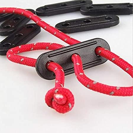 100 Foot Reflective Tent Rope Nylon Cord UV Resistant For Camping Tent