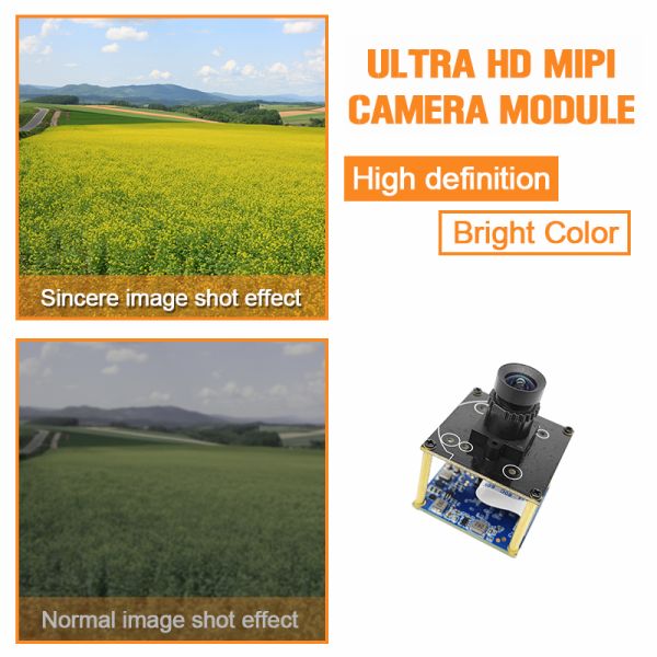 Module de mini-caméra USB 3.0 avec capteur CMOS Sony IMX415 4K HDR