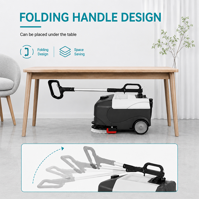Affordable Price Commercial Automatic Small Floor Cleaning Machine for Office Restaurants