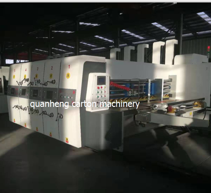 Three Colors 432mm 10mm Printer Slotter Die Cutter Machine