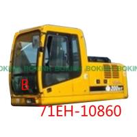 Máquina escavadora Cab Window Tempered de 71EH-10860 HYUNDAI Front Glass Down Position B