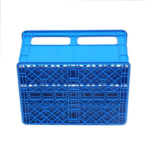 15-Bottle Plastic Soda Water And Beer Crate With 4-Side Handles Wholesale 12 15 20 24 40 Bottles Green Black Blue Red Stackable Turnover Storage Plastic Beer Crates