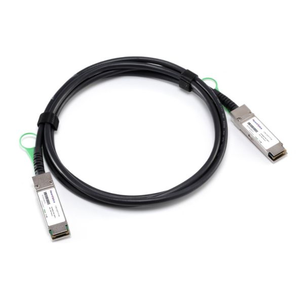 40 Gigabit Ethernet QSFP + passive copper cable assembly , 1m length