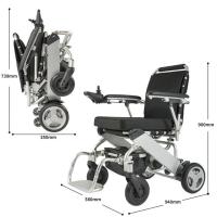 Lítio Ion Battery Lightweight Motorized Wheelchair para tido desvantagens