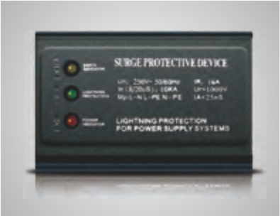 16A 250VAC Rack PDU with Master Overload Protector and Surge Protective Device for Server Cabinets