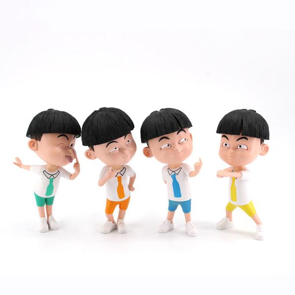 Eco Friendly 3D Anime Collectible Figures Action Figure Toy Customized Size
