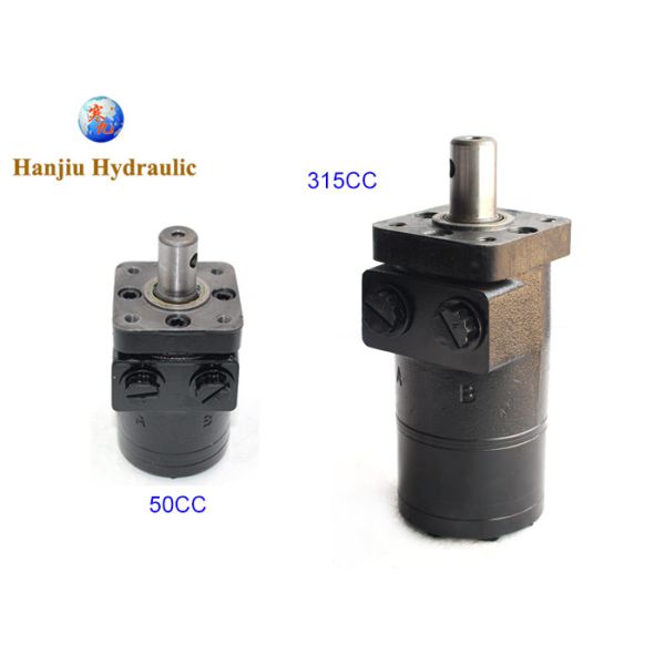 Charlynn H Series Medium Motor 1 in. Straight  w/.40 Dia.  Crosshole SAE 4 flange high torque high rpm motor