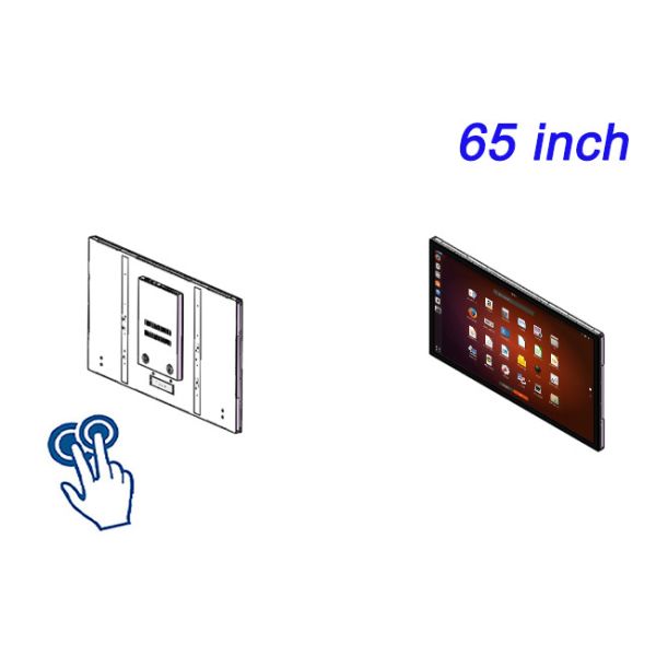 65-Inch Linux Touch Embedded Display for Conference Rooms, Advanced Medical Interfaces, Control Centers, and Smart City Infrastructure