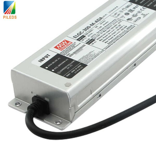 ELG-300-24A-3Y водонепроницаемый светодиодный источник питания, алюминиевый сплав 300 Вт 24В светодиодный драйвер