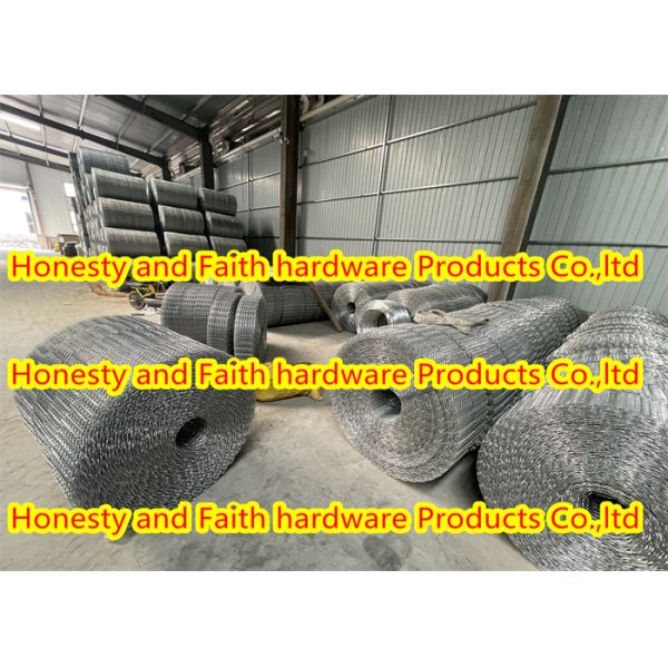 2.0mm Wire Diameter Anti Rust Galvanized Reinforcement Welded Mesh For River Bottom Gas
