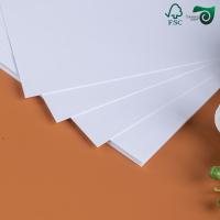 315gsm FSC Single Coated White Ivory Board For Writing Applications
