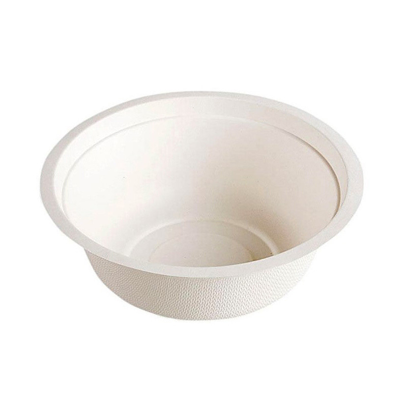 Eco-Friendly Biodegradable Bowl Party Paper Salad Bowl with Lid Made from Bagasse Pulp