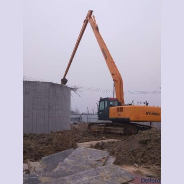 Long Reach SK500 Excavator Boom Arm Customized For 12-50 Tons Machines
