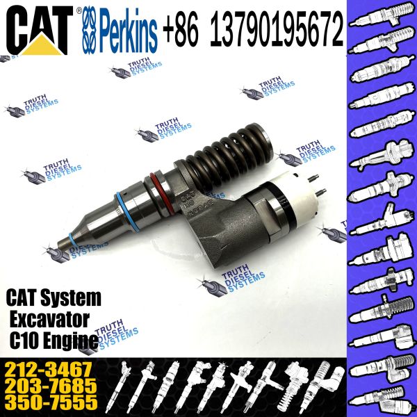 сопло 212-3467 впрыски строительной техники распылителя форсунки насоса инжектора 212-3467 дизельное для гусеницы C10