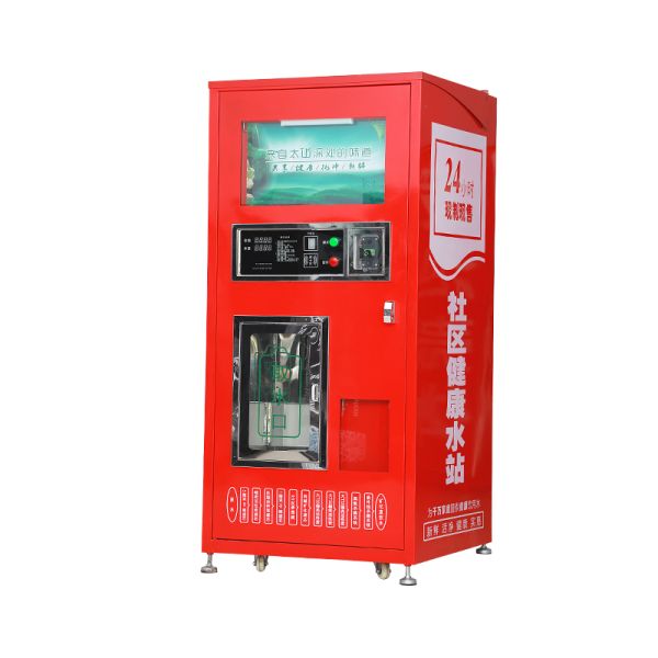 Water Refilling Vending Machine Multi-stage Filtration Reverse Osmosis Pure Water Vending Machine
