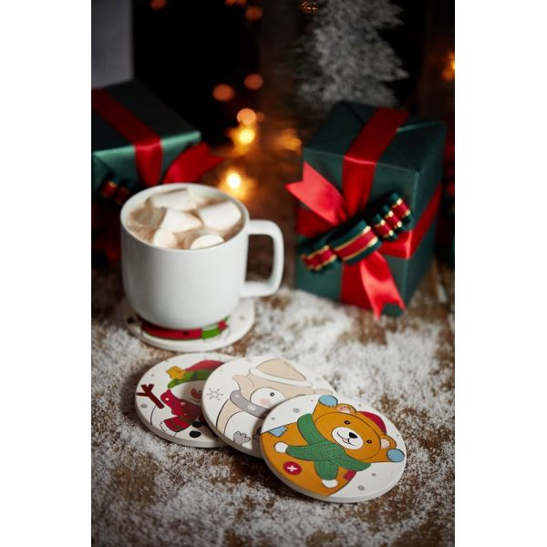 Круглый черный подъемник Мраморный дизайн кубки Мат керамический пользовательские подъемники для напитков Ужин керамические тарелки