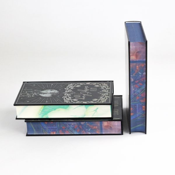 Matte Hardback Books Printing OEM Digital Book Printing With Brushed Edges