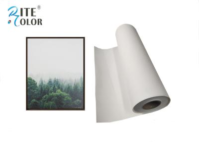 Impressão matte Waterbased da lona do Inkjet de Rolls 260gsm da lona do poliéster