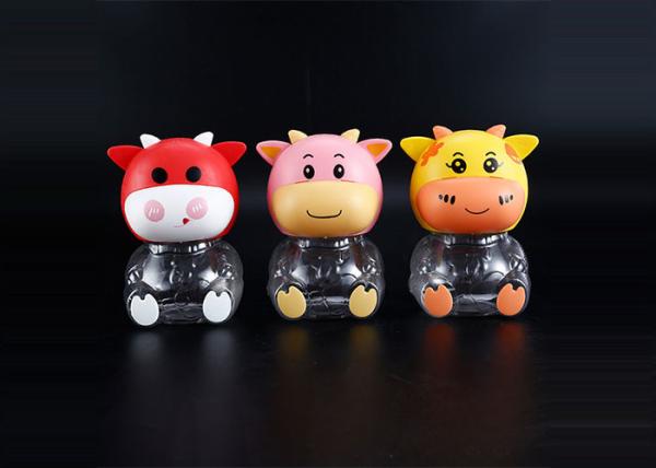 Animal Shape Candy Snacks 30ml Sealed Plastic PET Jar