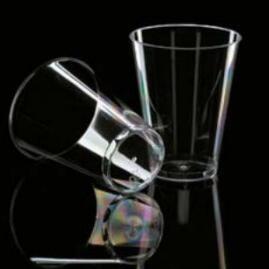 Copo descartável de plástico PS durável 240ml para suco / bebida quente e frio